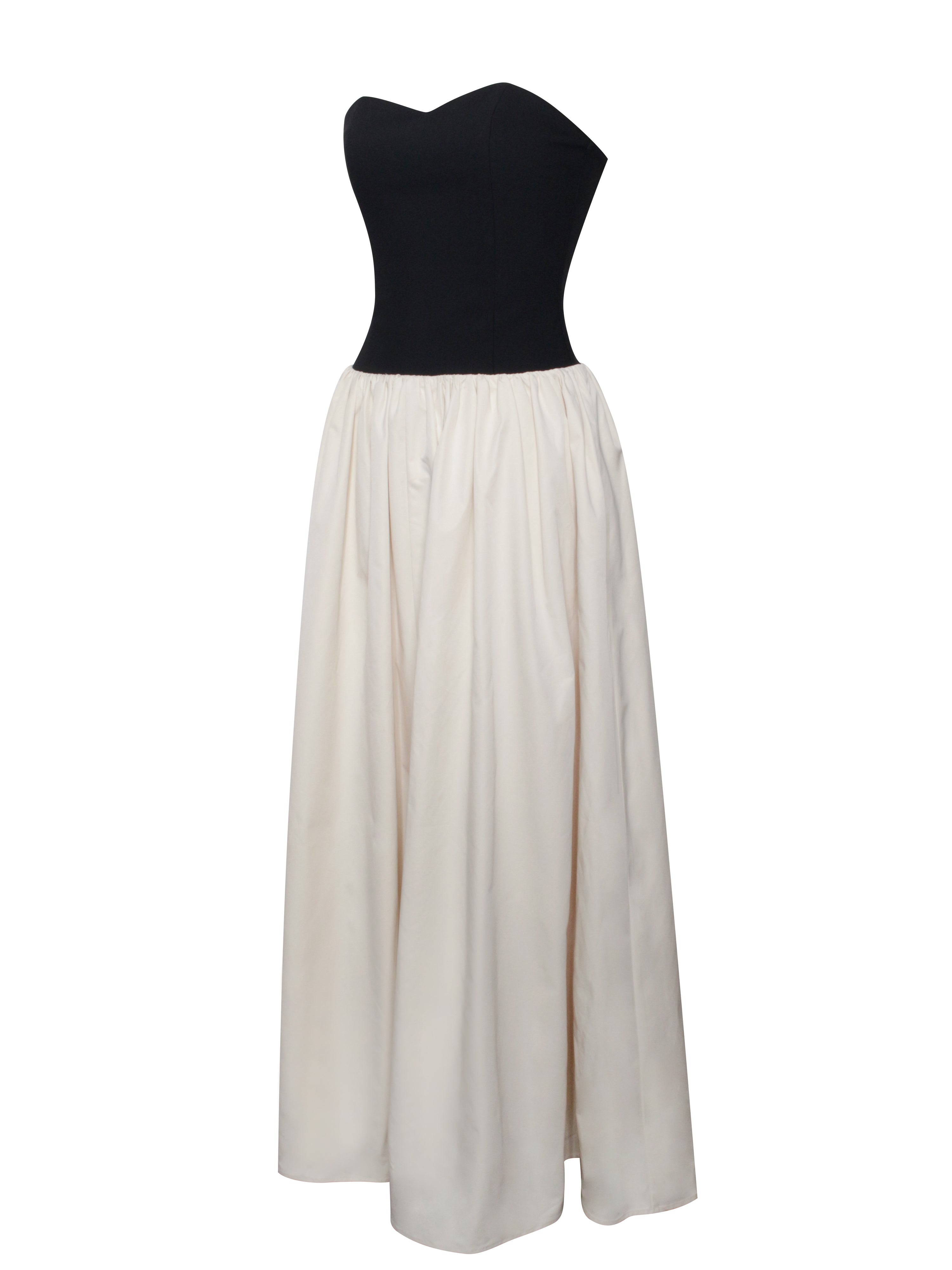 Sana Sweetheart Lace-up Back Drop Waist Maxi Dress (Archive Sale)