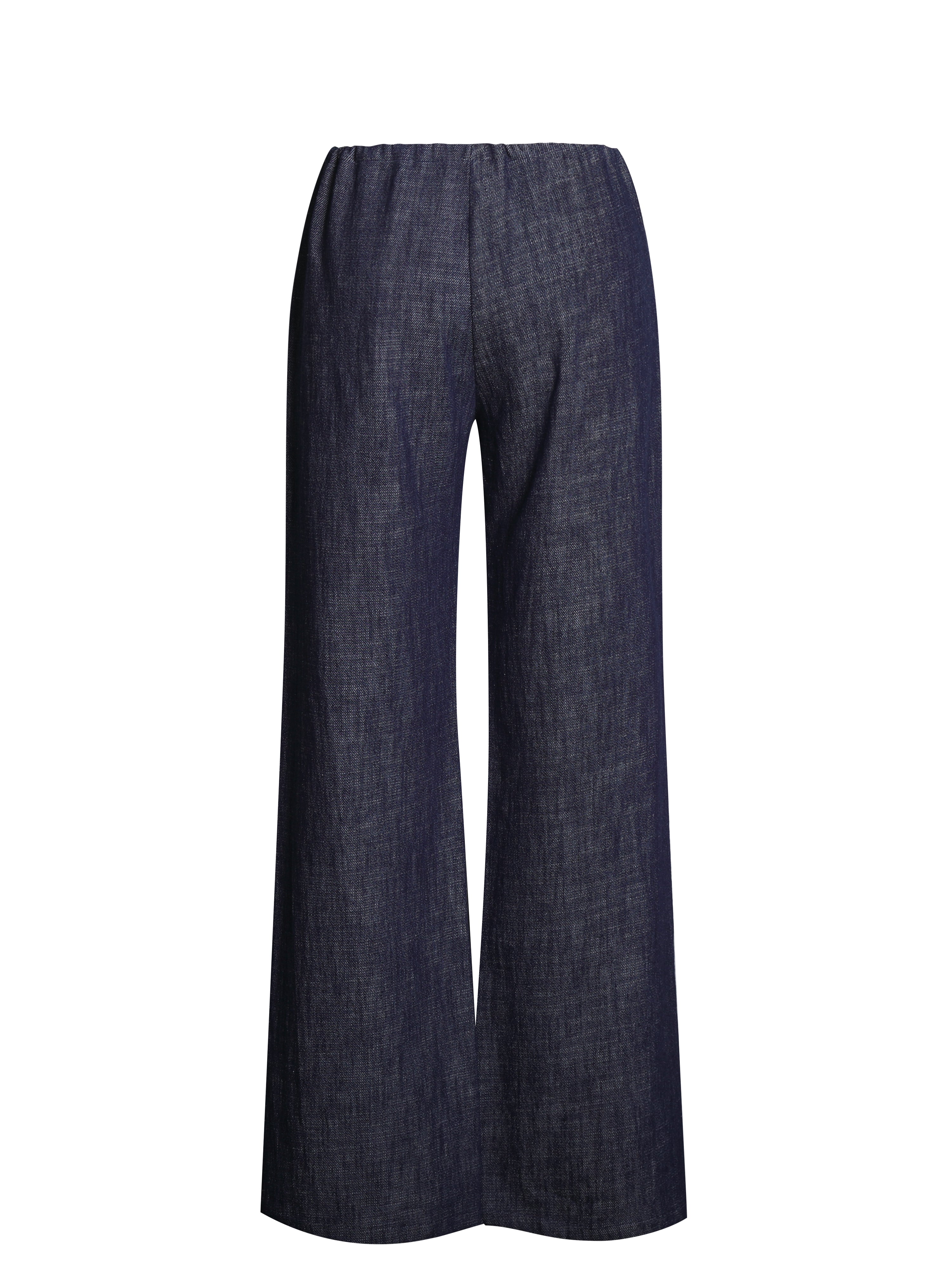 Raffaella Cotton Denim Straight Leg Pants