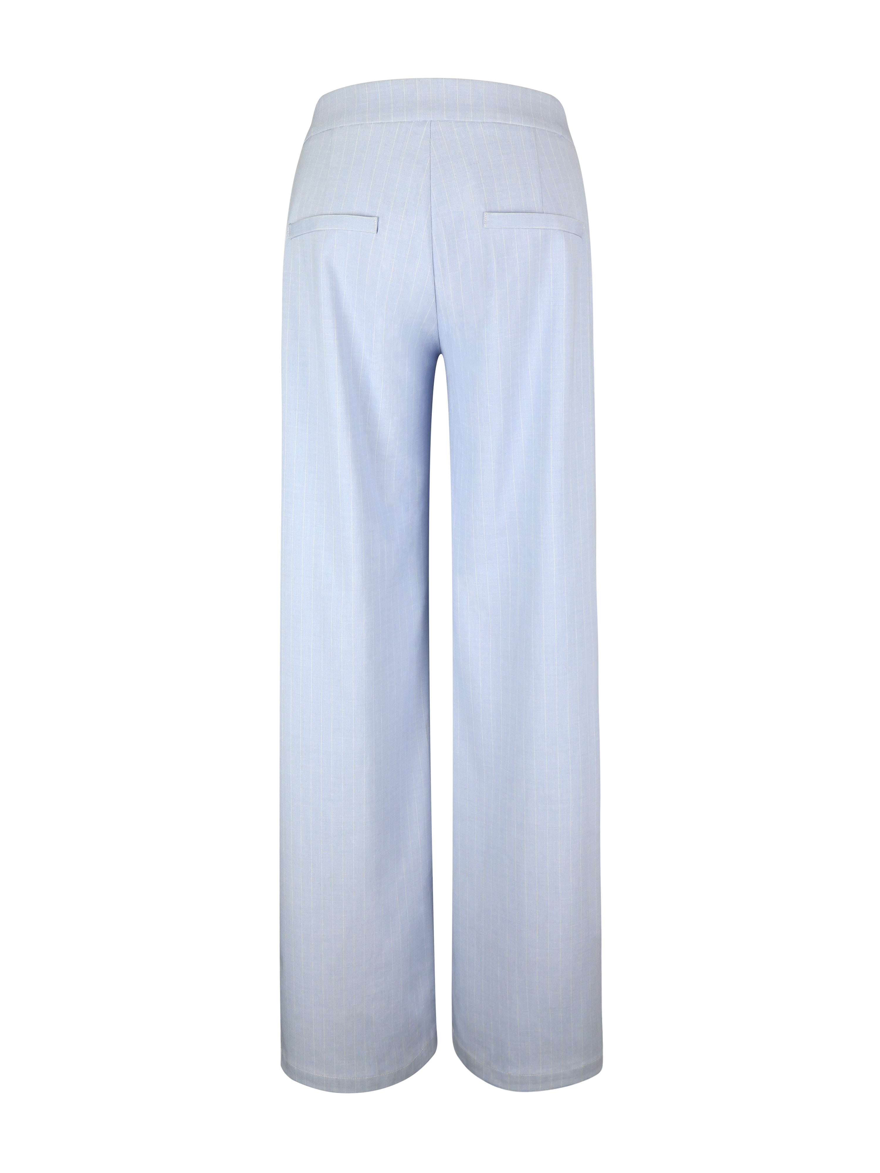 Reva Sky Blue Pinstripe Single Pleat Pants