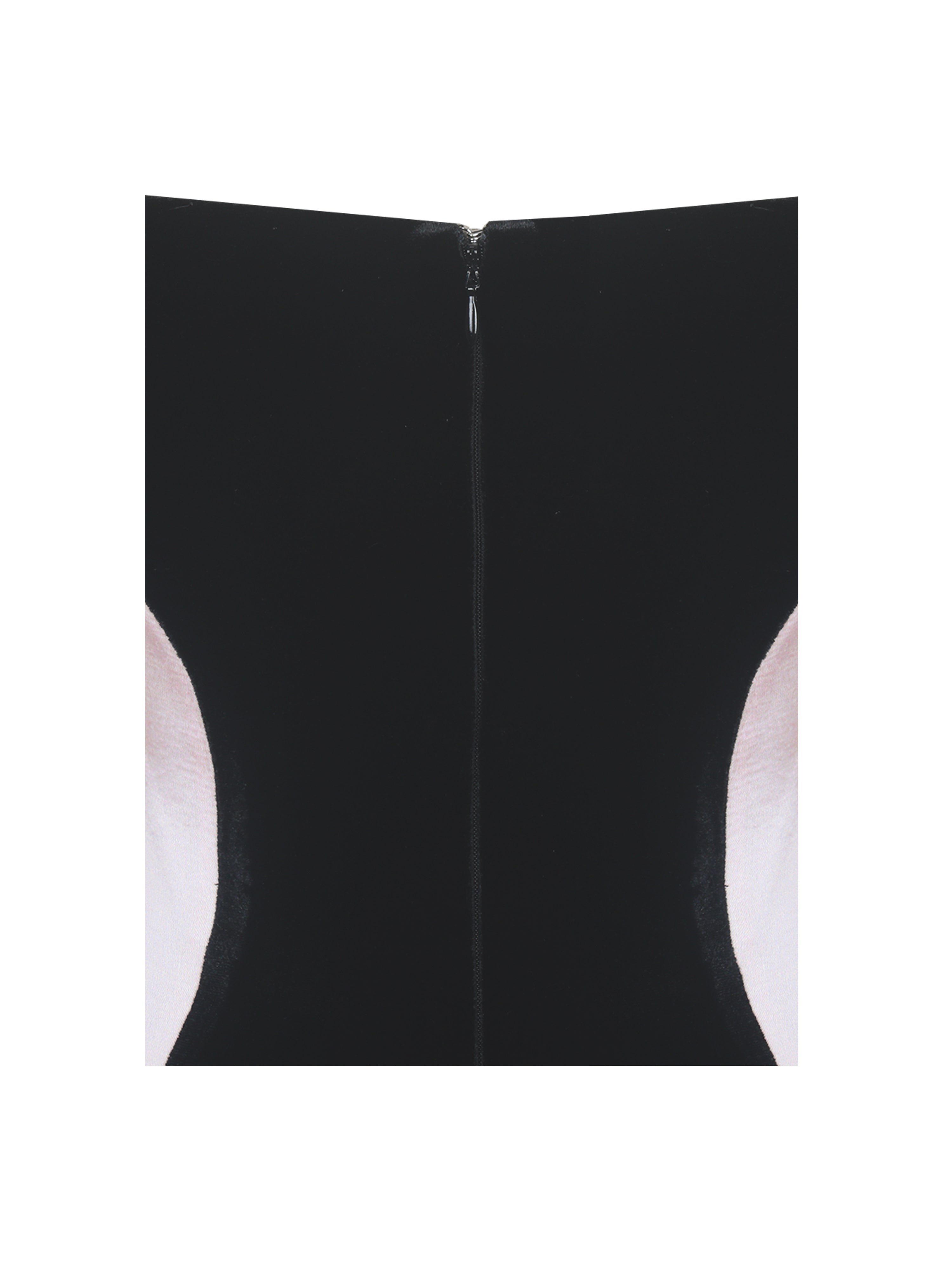 Nova Black Contoured Sweetheart Puff Sleeve Mini Dress