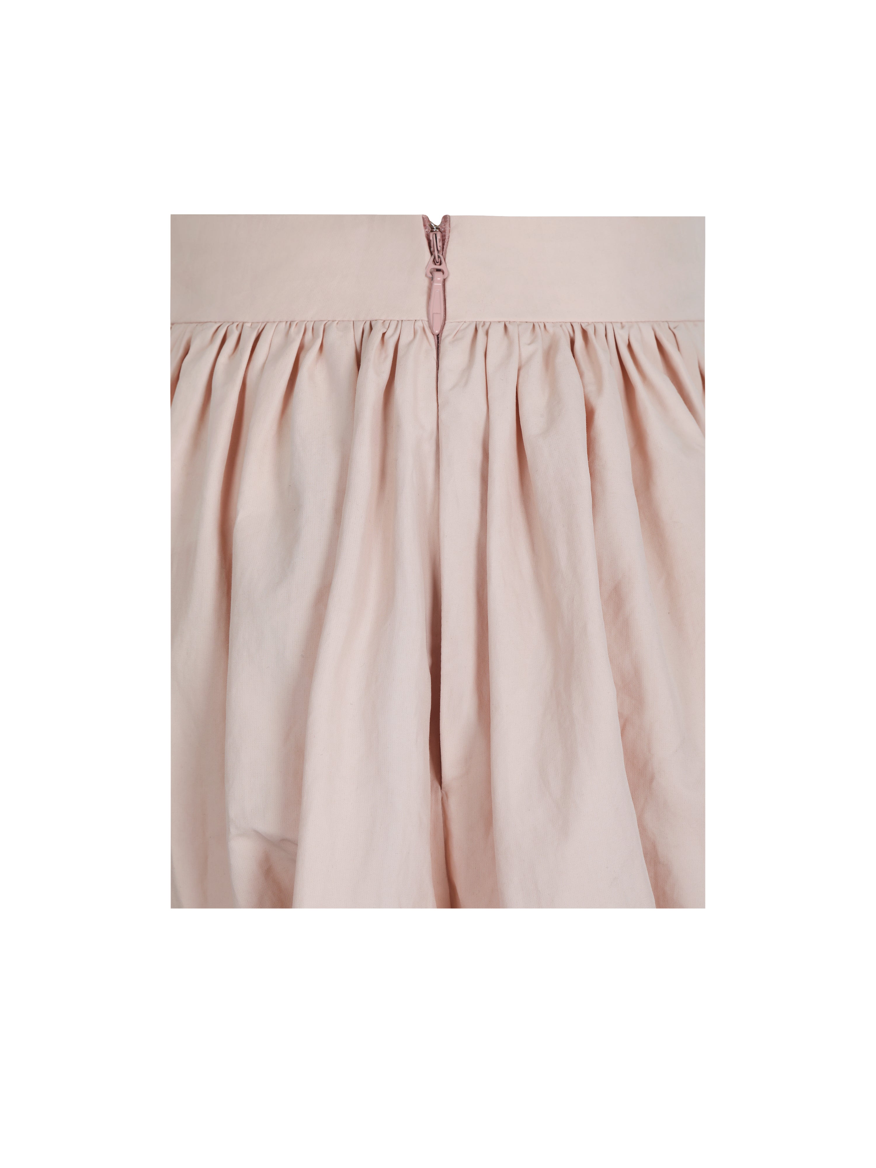 Savina Tulip Pink Taffeta Bubble Shorts