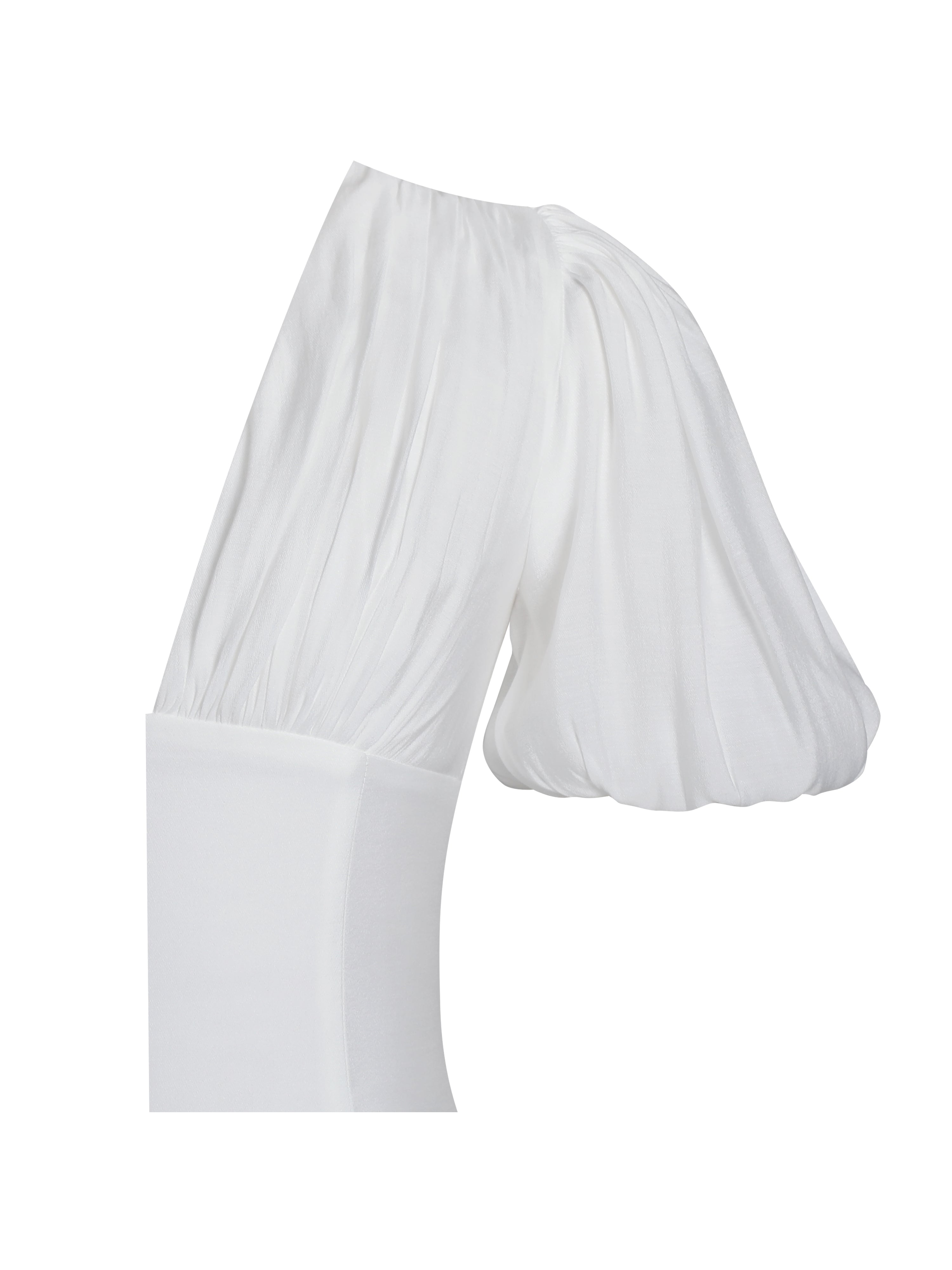 Caitlyn Bubble Sleeve Layered Mini Corset Dress