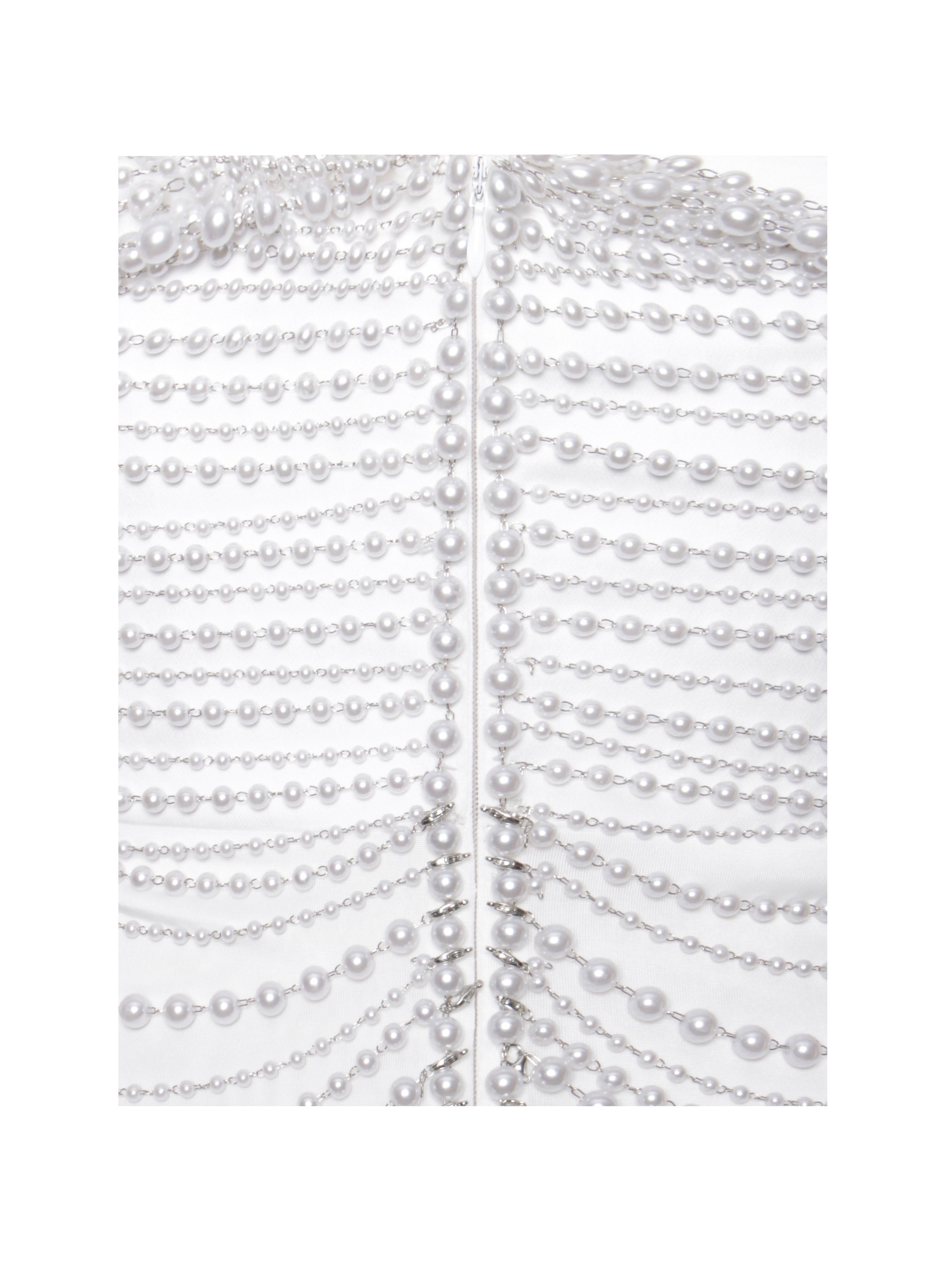 The Birth of Venus Pearl Handmade Crochet Gown