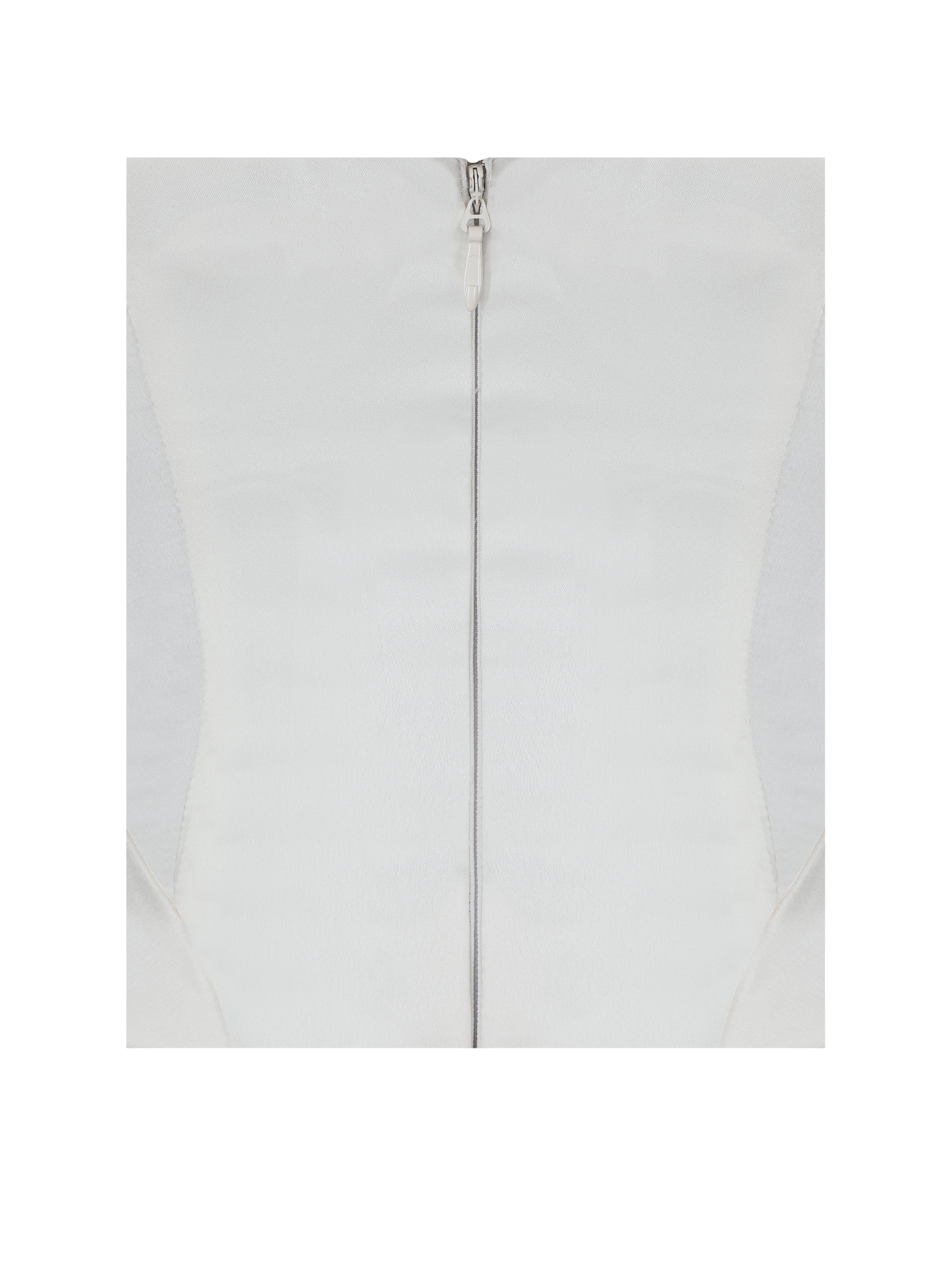 Jessalyn Ivory Sweetheart Peplum Mermaid Wedding Dress with Chiffon Scarf