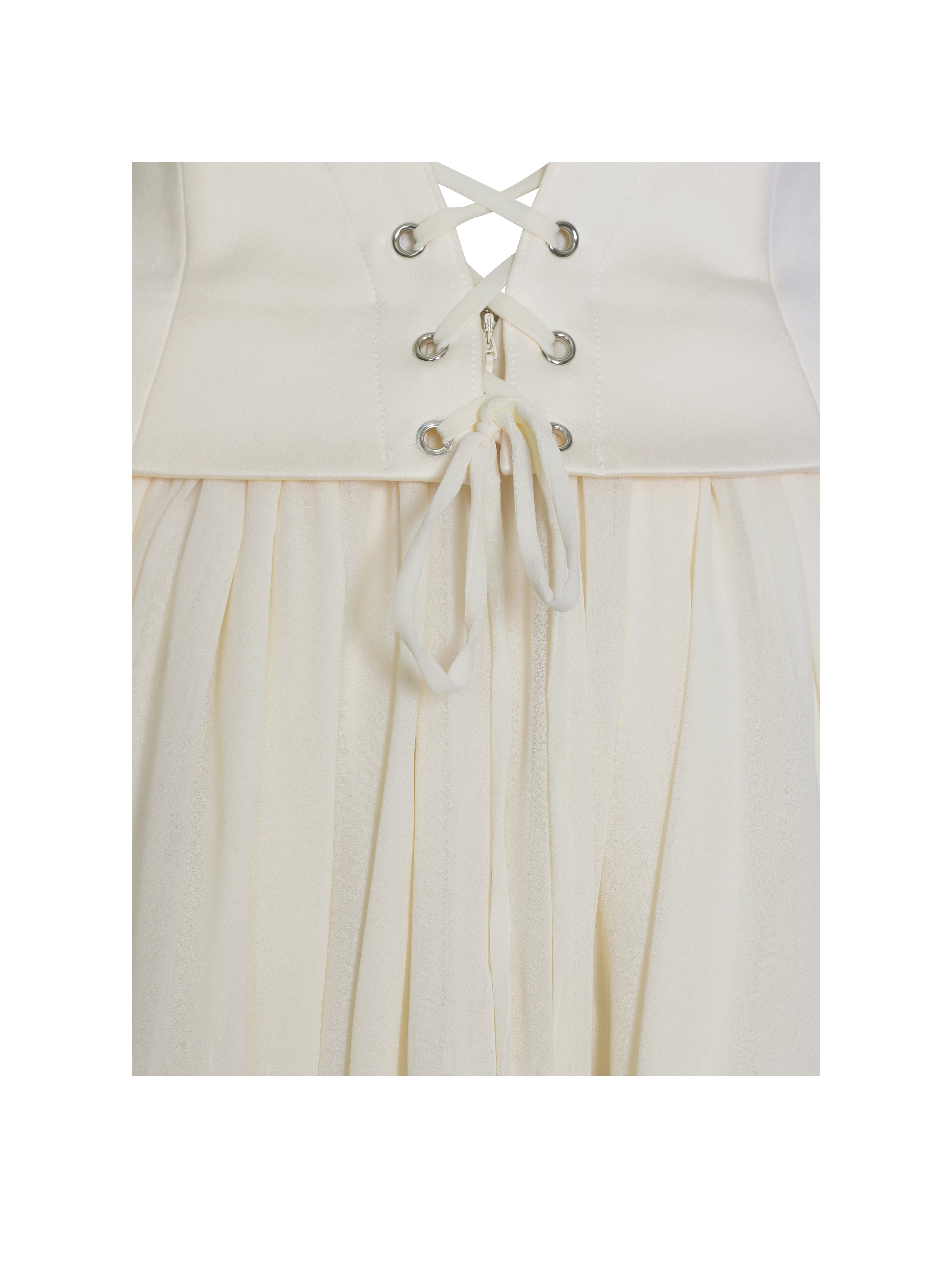 Valentina Butter Yellow Boned Curve Edge Peplum Mini Dress