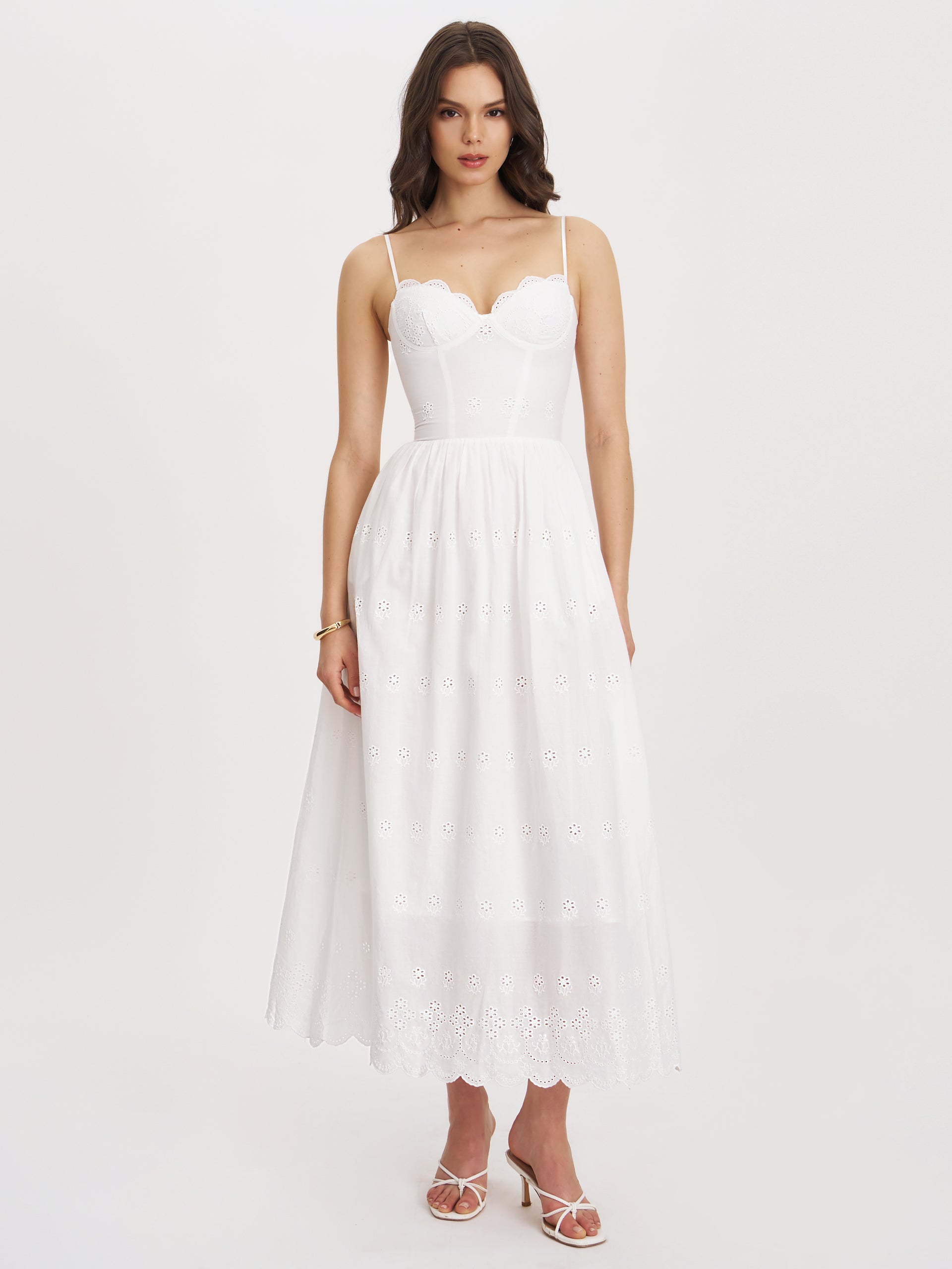 white christmas dresses Cerulean Mere Maxi Dress main image 1