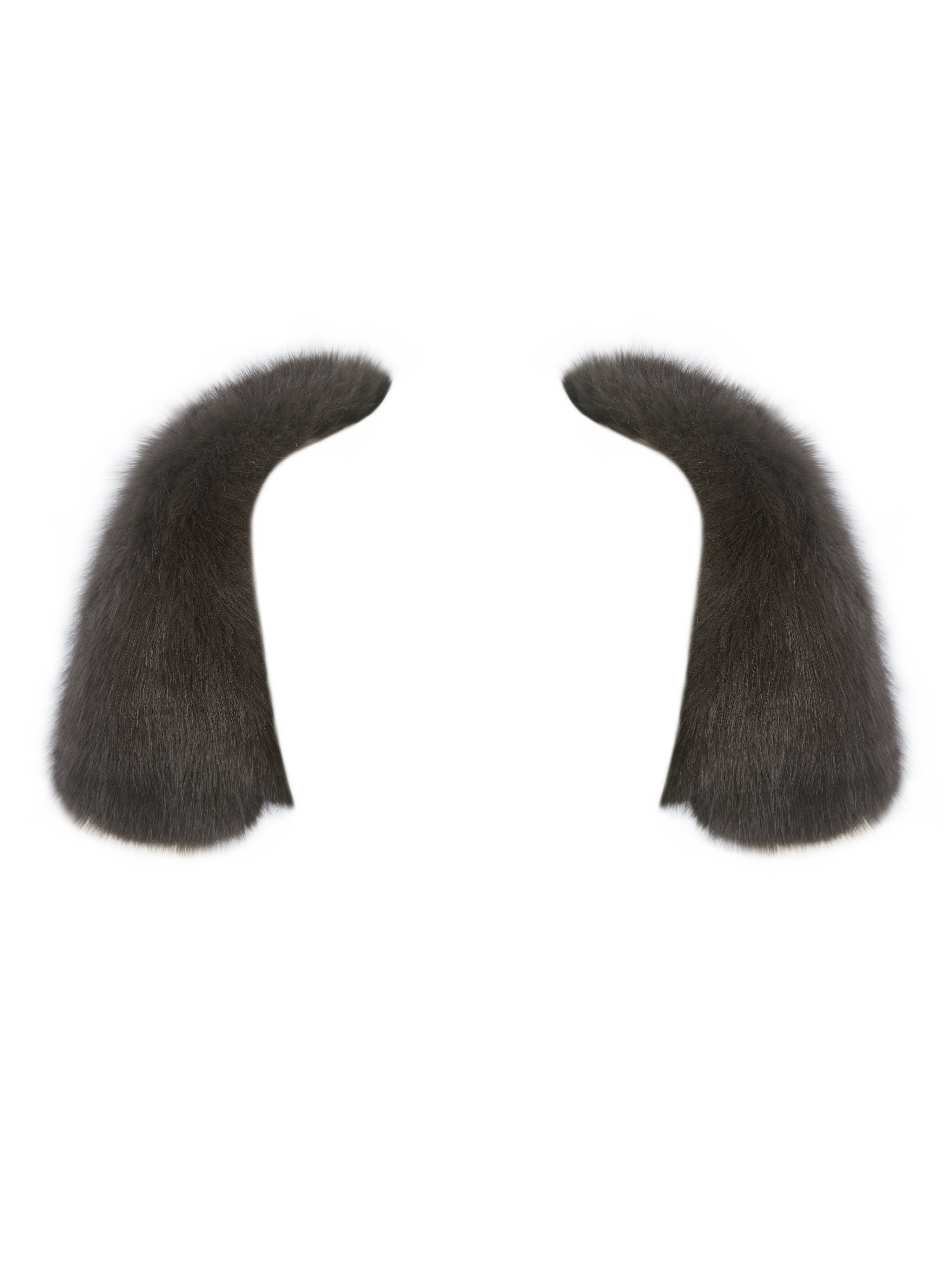 Kori Brown Faux Fur Micro Bolero