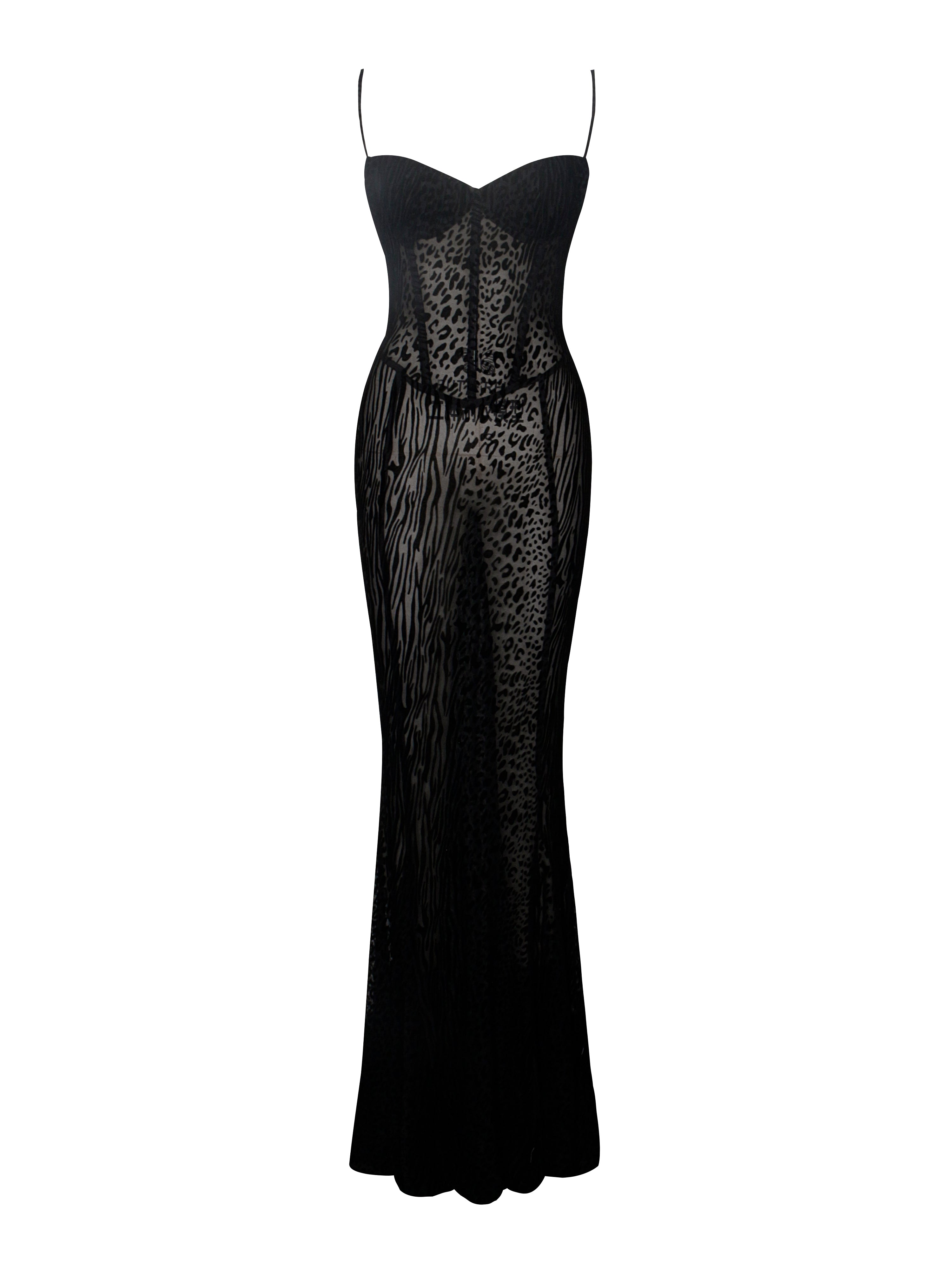 Ulani Black Burnout Velvet Detail Mesh Maxi Dress – Miss Circle