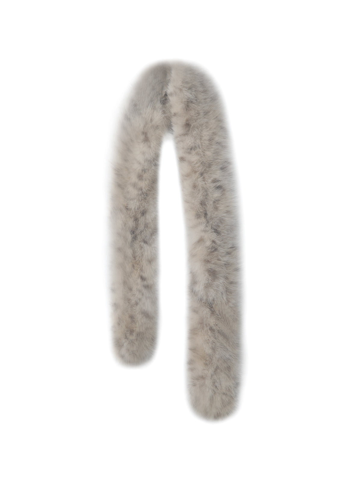 Marcy Faux Cheetah Fur Scarf