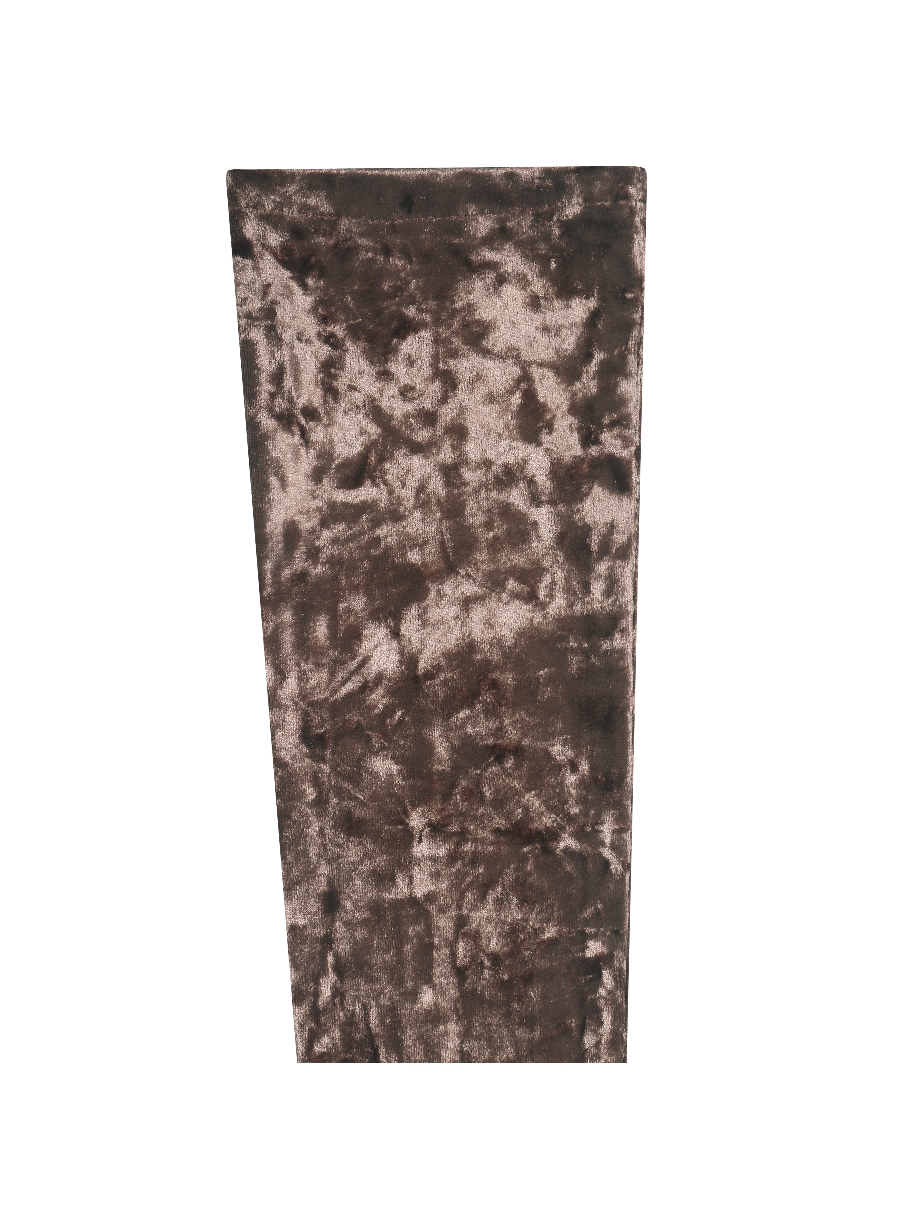 Tess Coffee Velvet Opera-Length Gloves