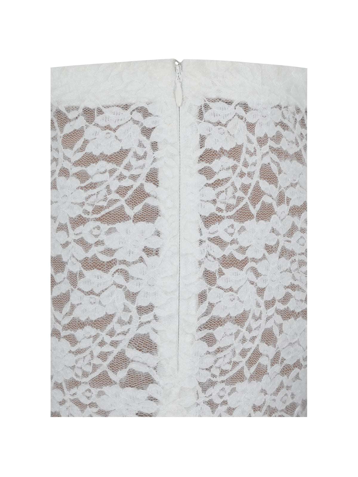 Pyper White Brushed Lace Mini Skirt