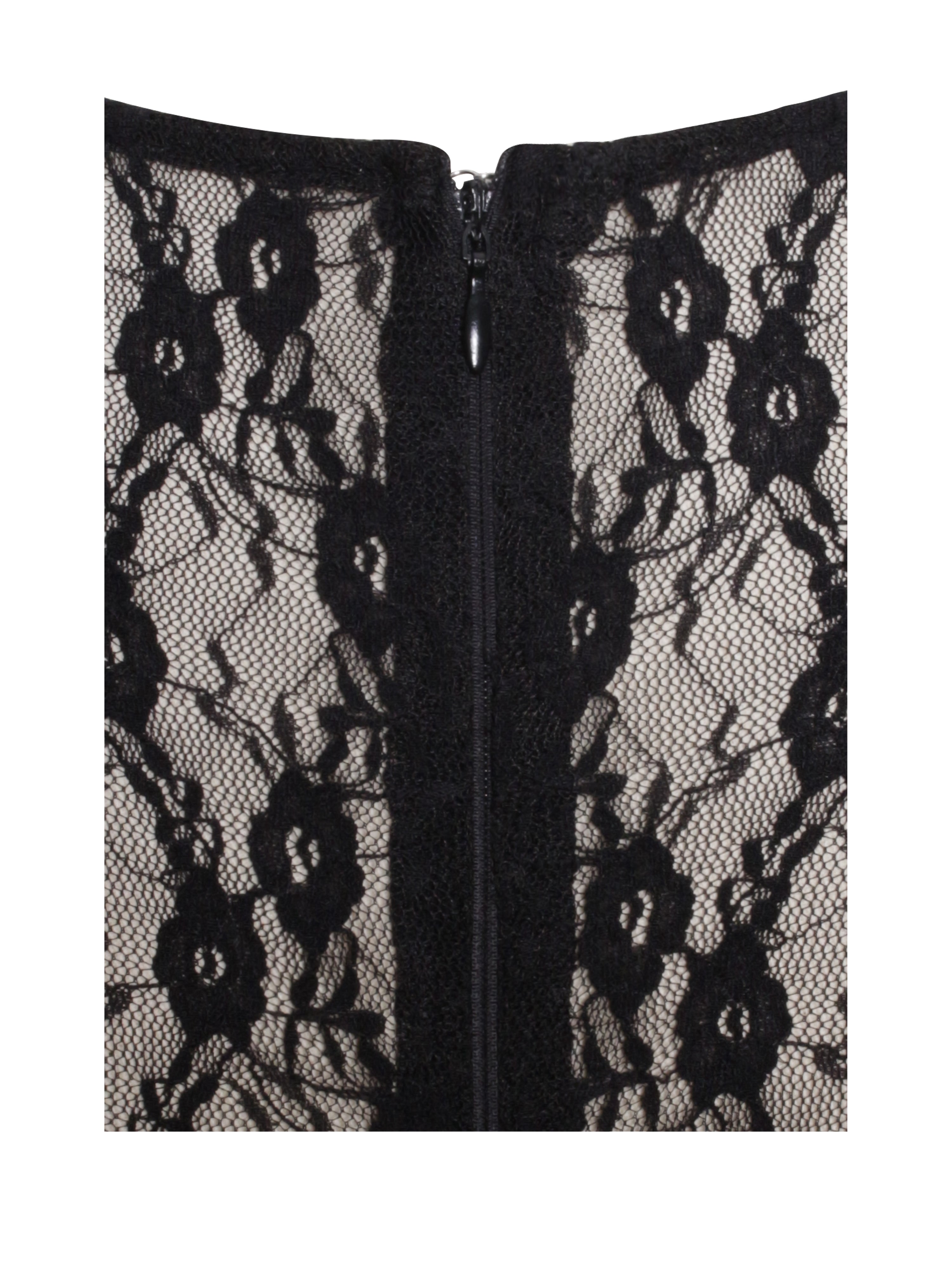 Maisie Black Lace Long Sleeve Bodysuit