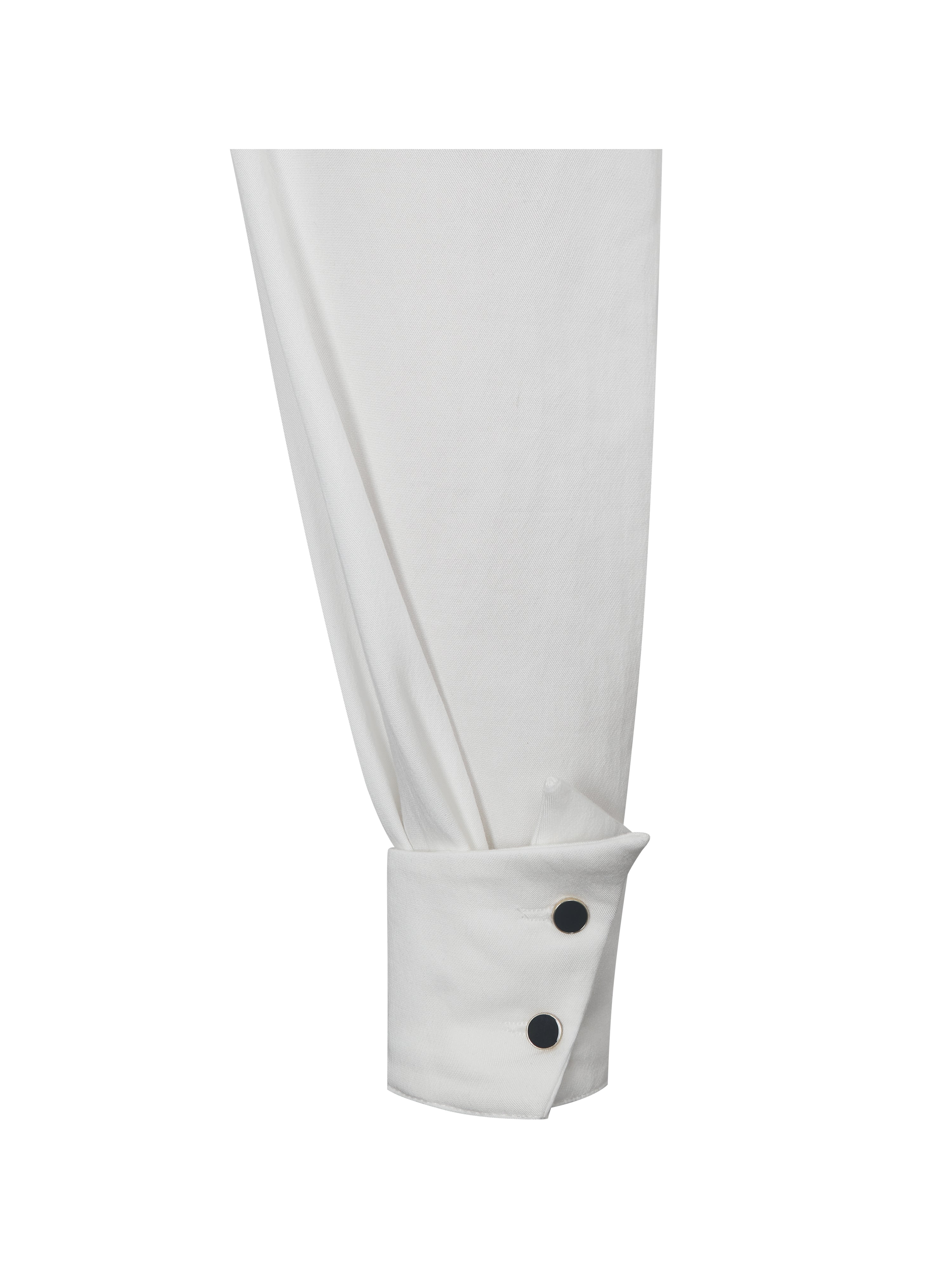 Nanette White Lyocell Poplin Shirt Mini Dress