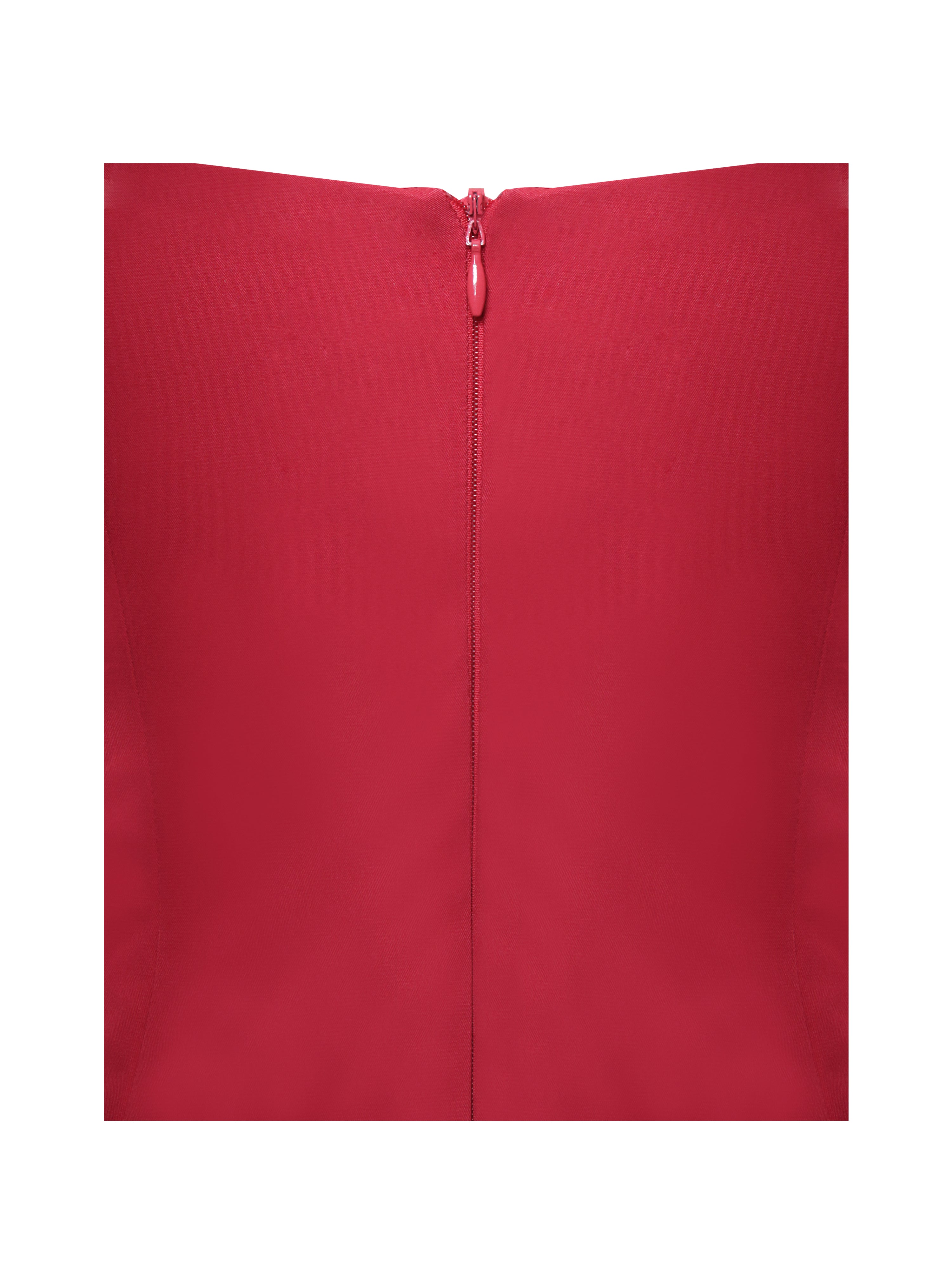 Miss Circle Women's Sacha Drop Waist Corset Puffy Mini Dress - Red - Size XL Miss Circle Women's Sacha Drop Waist Corset Puffy Mini Dress - Red - Size XL