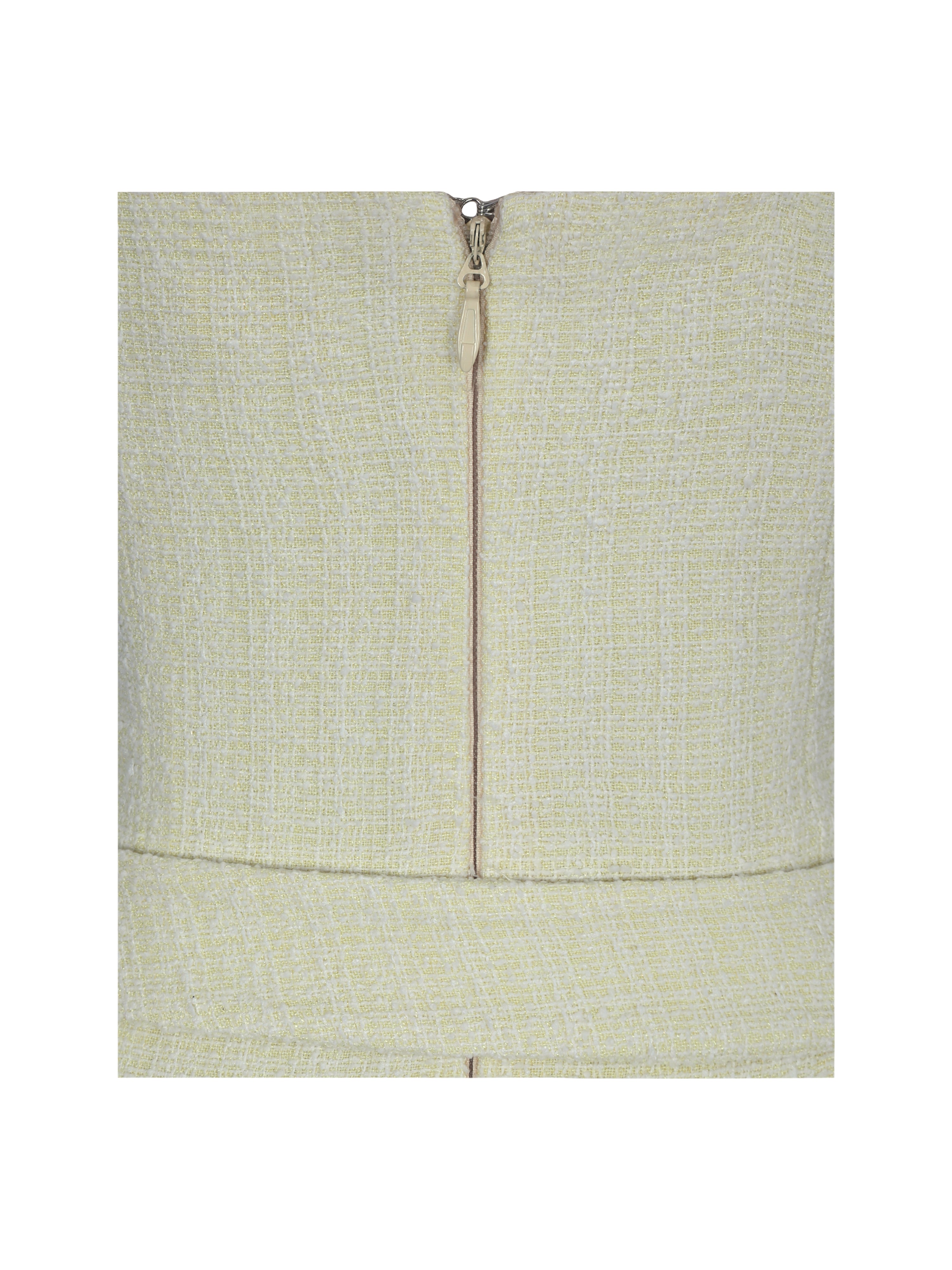 Tiana Butter Yellow Sweetheart Belted Midi Dress