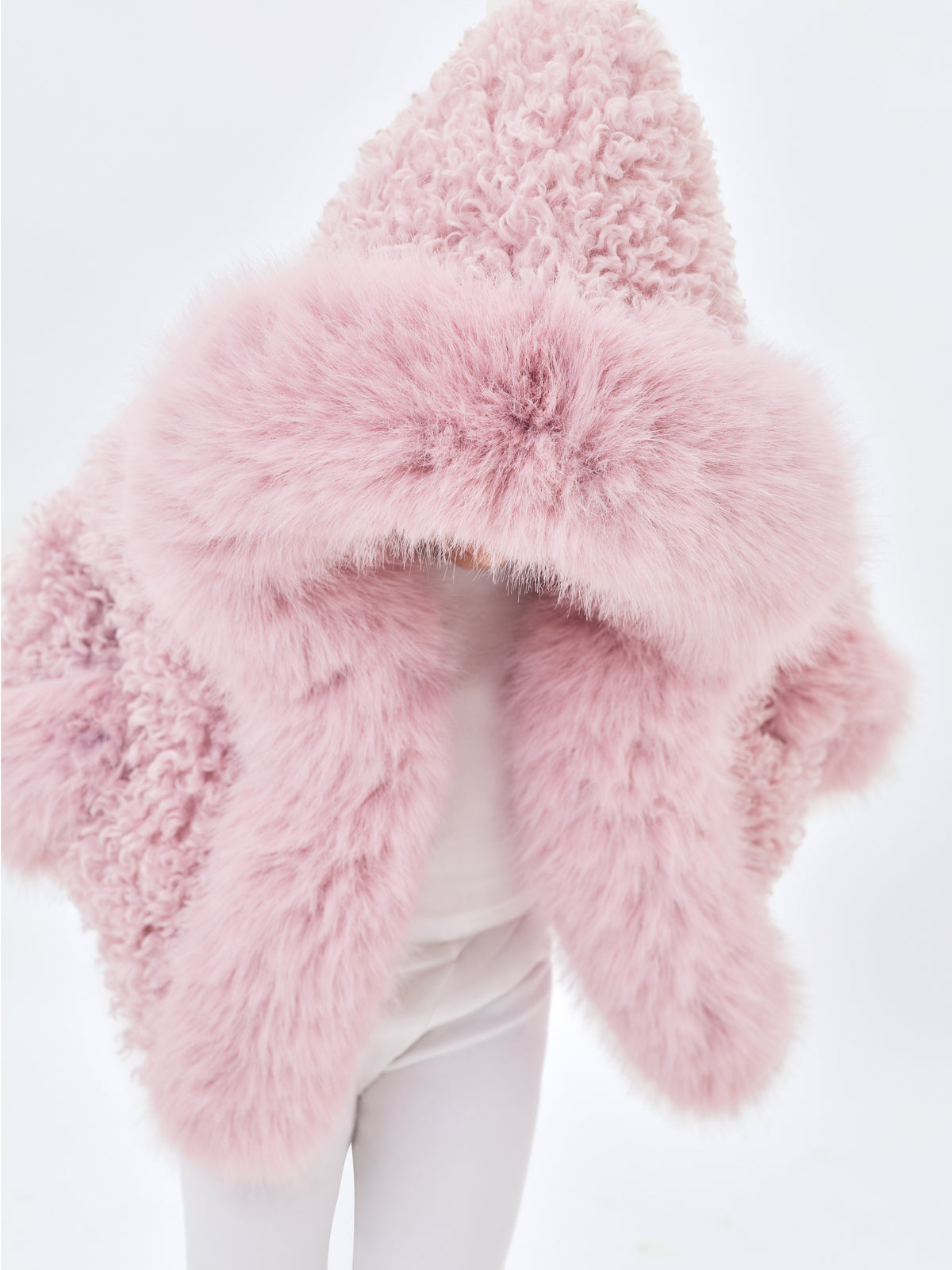 Kali Kids Rose Vegan Shearling Fur Jacket