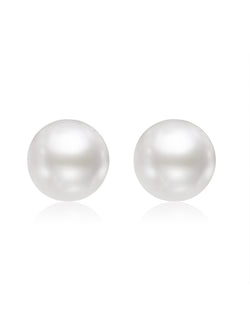 Miss Circle Freshwater Pearl Studs