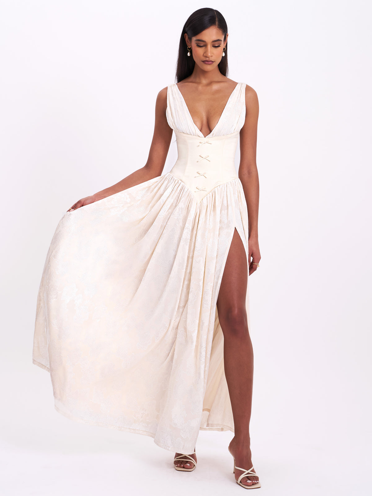 Curtain Maxi Dress Butter