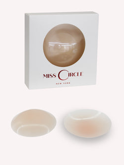 Miss Circle Silicon Reusable Nipple Covers Ultra Thin Breast Pasties 1