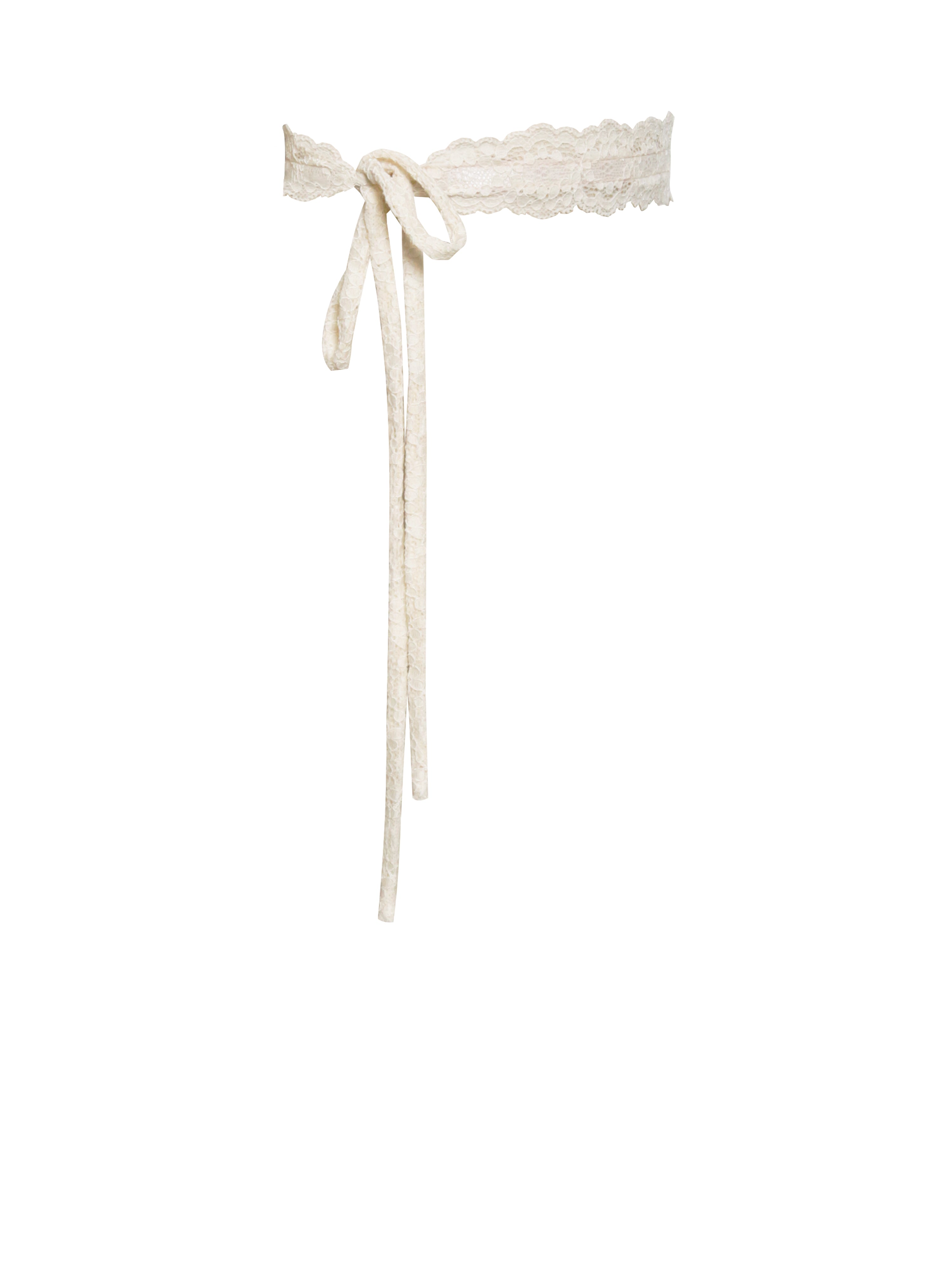 Beige Lace Luxe Leg Garter