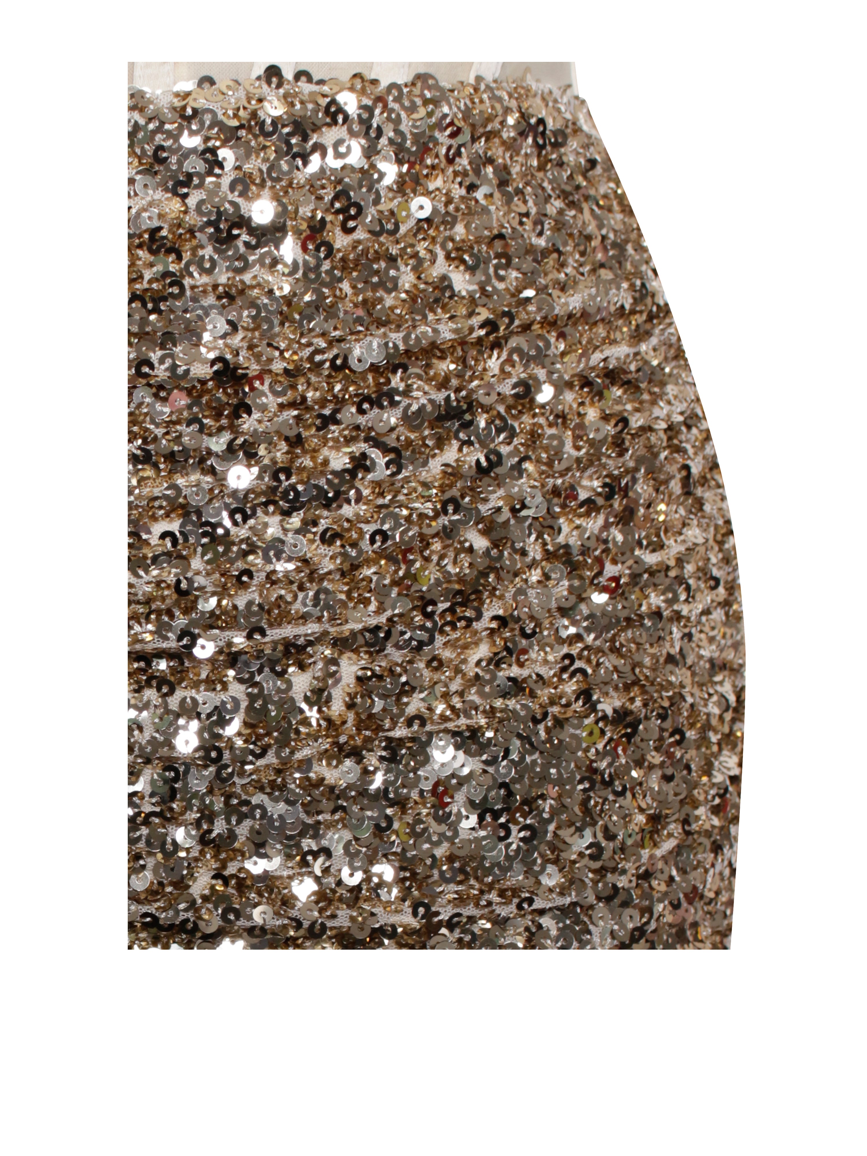 Layla Gold Sequin Corset Dress