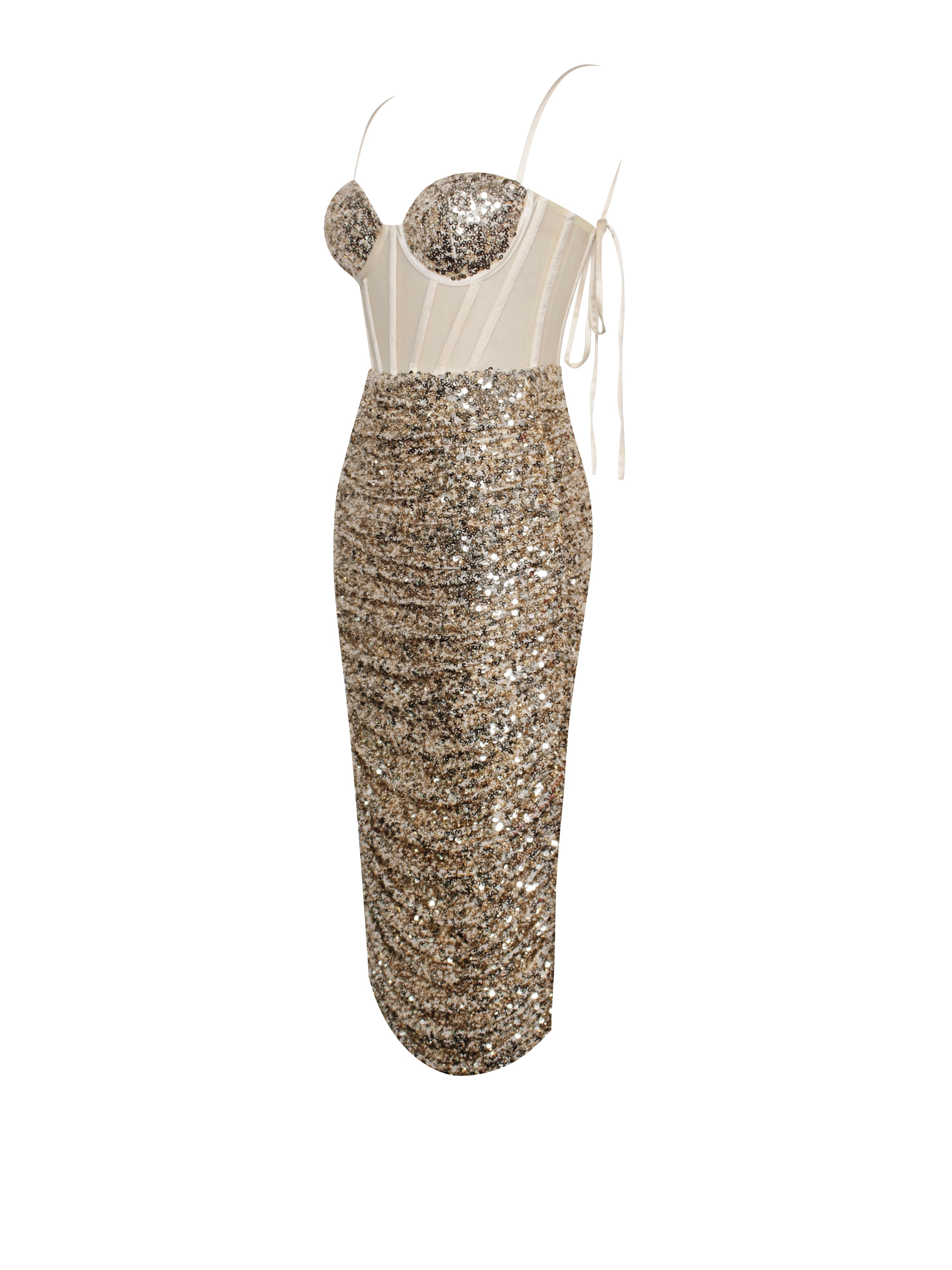 Bronze Sequin Dress Bcbg Gold Sequin Skirt BCBG Dresses Host Pick